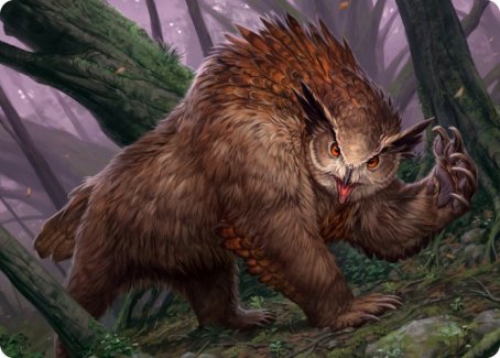 Owlbear Art Card [Dungeons & Dragons: Adventures in the Forgotten Realms Art Series] 