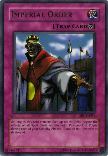 Imperial Order [DB1-EN086] Ultra Rare 