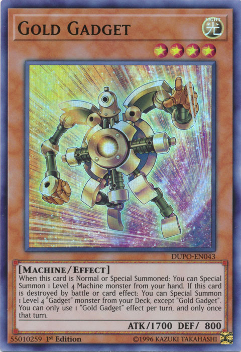 Gold Gadget [DUPO-EN043] Ultra Rare 