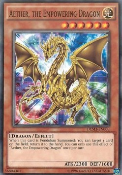 Aether, the Empowering Dragon [DEM3-EN008] Common 