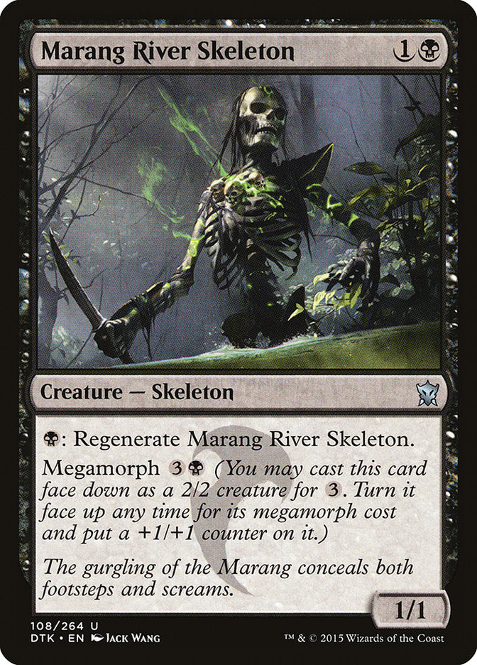 Marang River Skeleton [Dragons of Tarkir] 