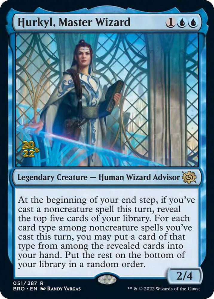 Hurkyl, Master Wizard [The Brothers' War Prerelease Promos] 