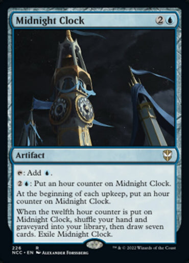 Midnight Clock [Streets of New Capenna Commander] 