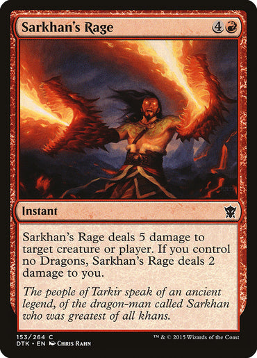 Sarkhan's Rage [Dragons of Tarkir] 