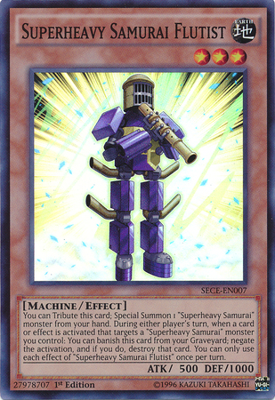 Superheavy Samurai Flutist [SECE-EN007] Super Rare 