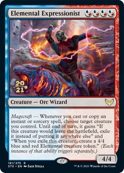 Elemental Expressionist [Strixhaven: School of Mages Prerelease Promos] 