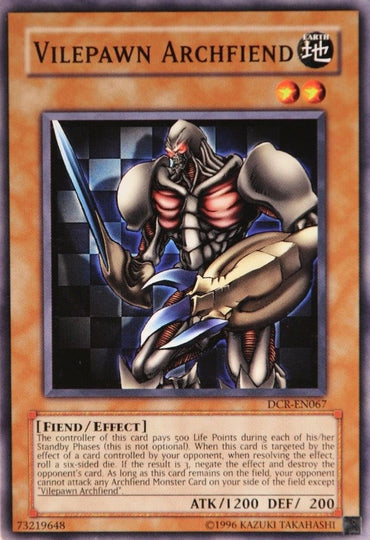 Vilepawn Archfiend [DCR-EN067] Common 