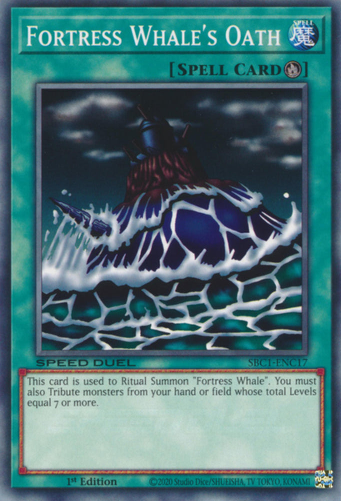 Fortress Whale's Oath [SBC1-ENC17] Common 