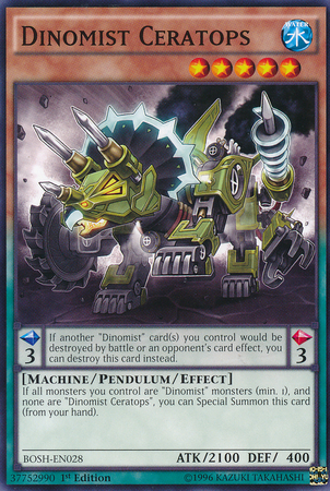 Dinomist Ceratops [BOSH-EN028] Common 