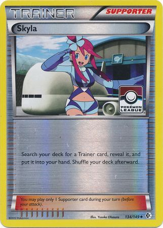 Skyla (134/149) (League Promo) [Black &amp; White: Boundaries Crossed] 