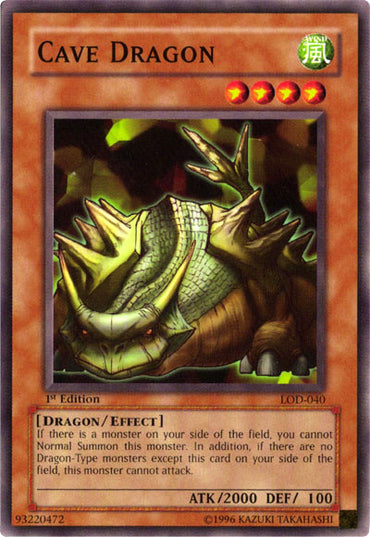 Cave Dragon [LOD-040] Common 