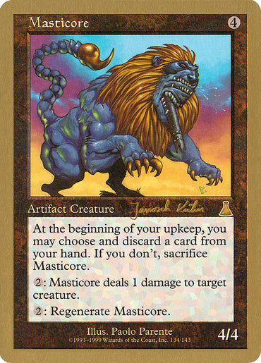 Masticore (Janosch Kuhn) [World Championship Decks 2000] 