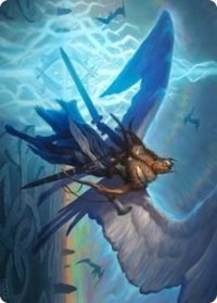 Righteous Valkyrie Art Card [Kaldheim Art Series] 