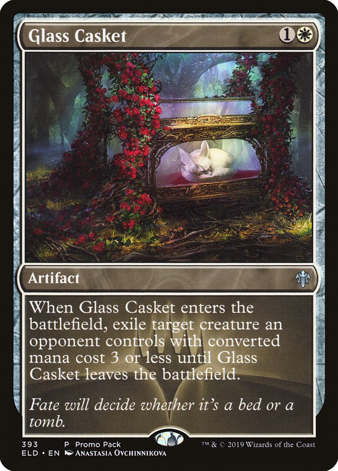 Glass Casket (Promo Pack) [Throne of Eldraine Promos] 