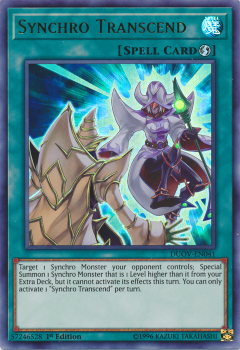 Synchro Transcend [DUOV-EN041] Ultra Rare 