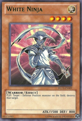 White Ninja (Green) [DL13-EN009] Rare 