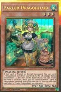 Parlor Dragonmaid [MAGO-EN023] Gold Rare 