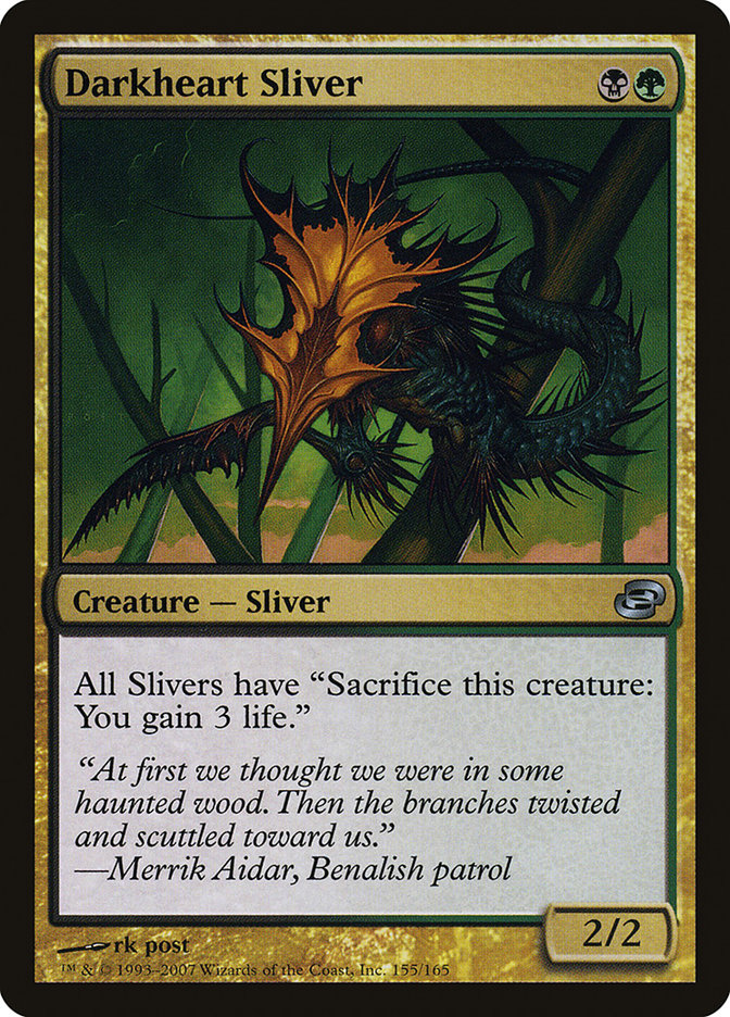 Darkheart Sliver [Planar Chaos] 