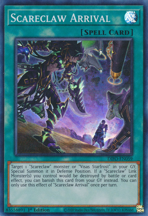 Scareclaw Arrival [DIFO-EN059] Super Rare 