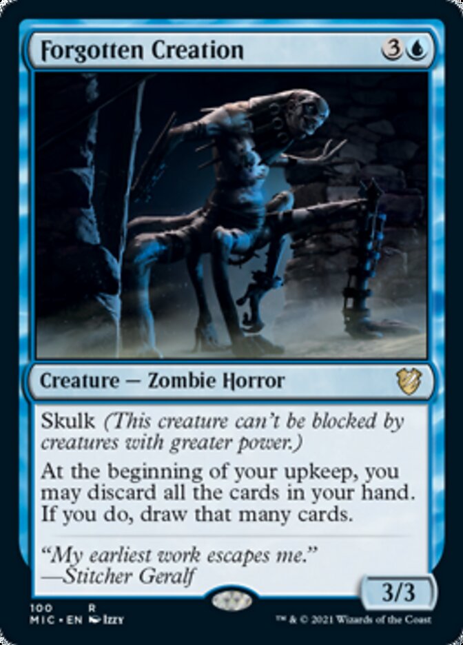 Forgotten Creation [Innistrad: Midnight Hunt Commander] 