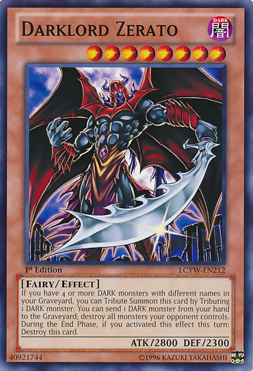 Darklord Zerato [LCYW-EN212] Common 