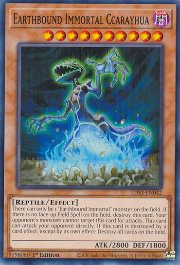 Earthbound Immortal Ccarayhua [LDS3-EN042] Common 