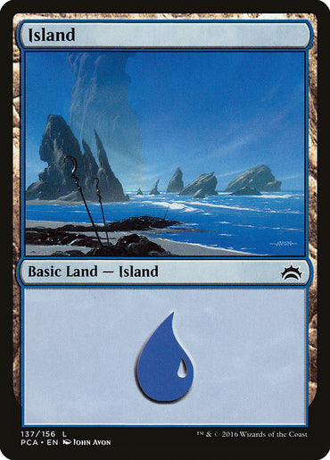 Island (137) [Planechase Anthology] 