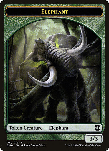 Elephant Token [Eternal Masters Tokens] 