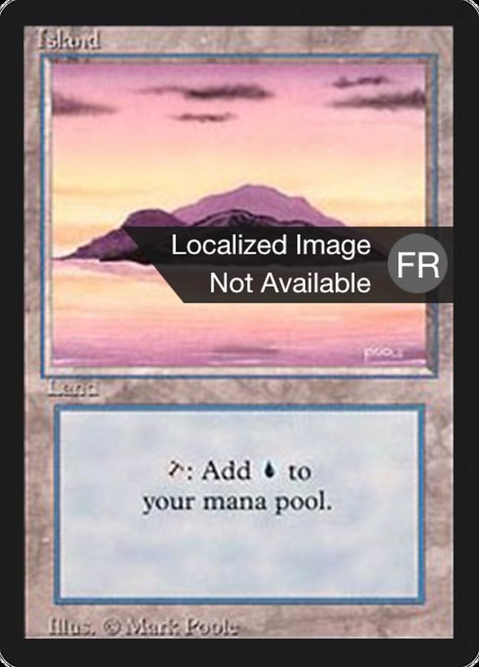 Island (C) [Foreign Black Border] 