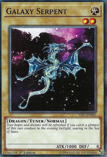 Galaxy Serpent [YS17-EN005] Common 