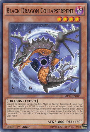 Black Dragon Collapserpent [MP14-EN185] Common 