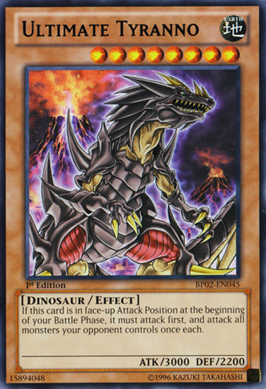 Ultimate Tyranno [BP02-EN045] Mosaic Rare 