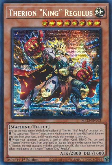 Therion "King" Regulus [MP23-EN063] Prismatic Secret Rare 