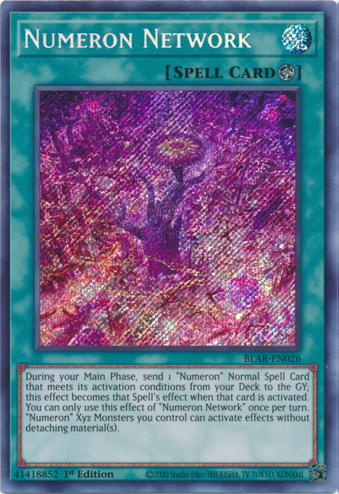 Numeron Network [BLAR-EN026] Secret Rare 