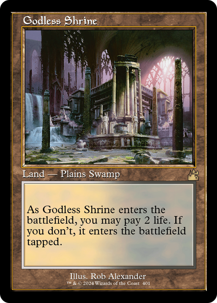 Godless Shrine (Retro) [Ravnica Remastered] 