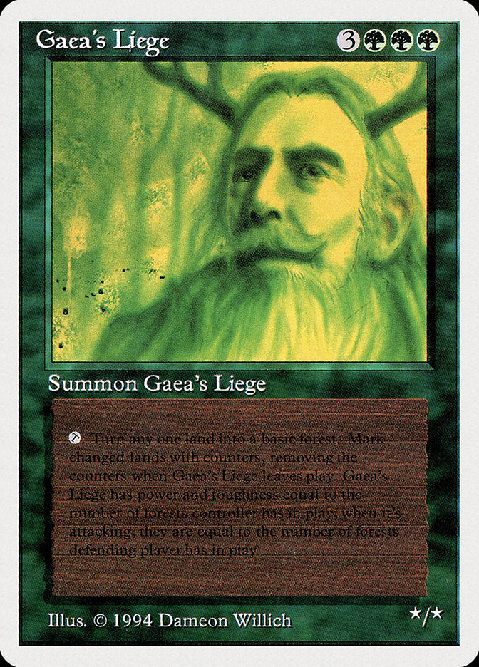 Gaea's Liege [Summer Magic / Edgar] 