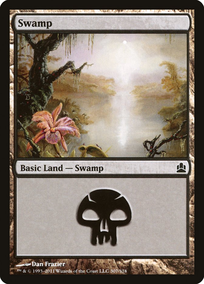 Swamp (307) [Commander 2011] 