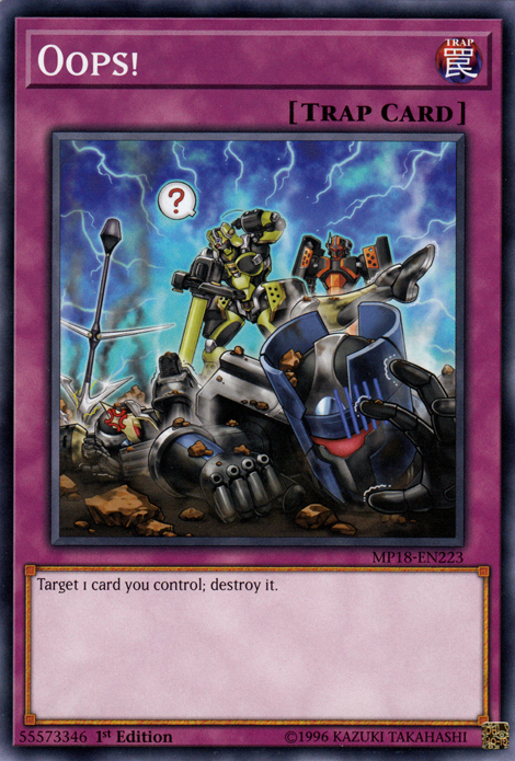 Oops! [MP18-EN223] Common 