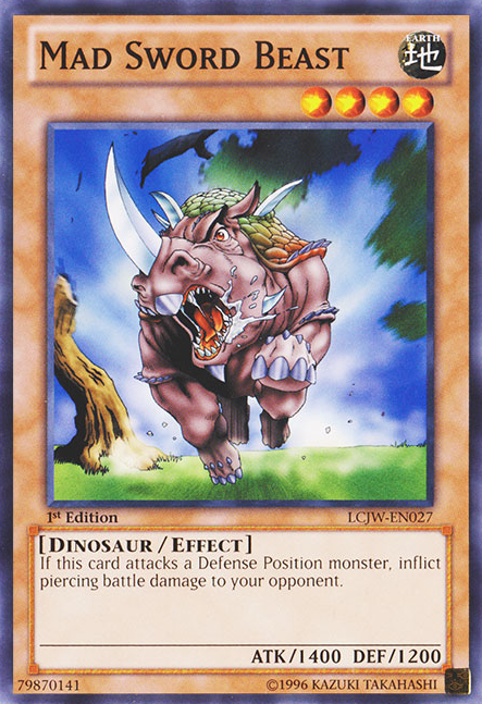 Mad Sword Beast [LCJW-EN027] Common 