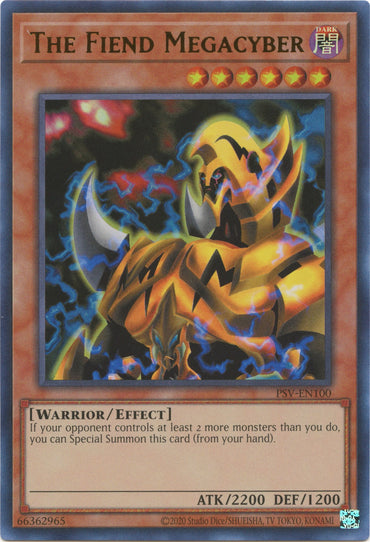 The Fiend Megacyber (25th Anniversary) [PSV-EN100] Ultra Rare 