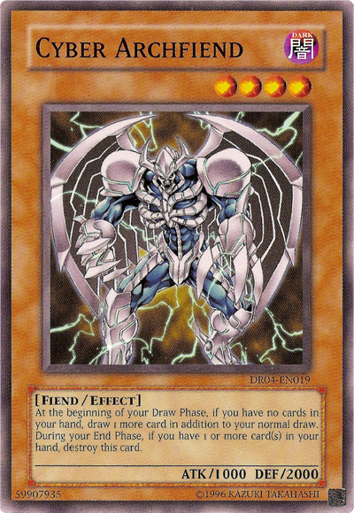 Cyber ​​Archfiend [DR04-EN019] Common 