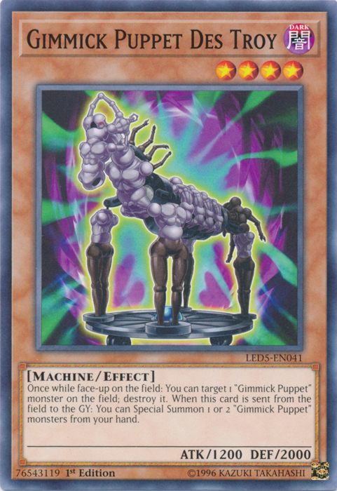 Gimmick Puppet Des Troy [LED5-EN041] Common 