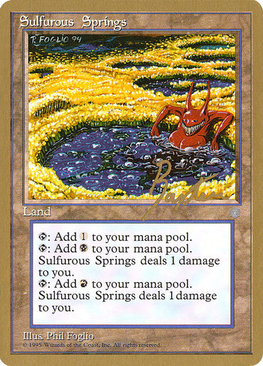 Sulfurous Springs (George Baxter) [Pro Tour Collector Set] 