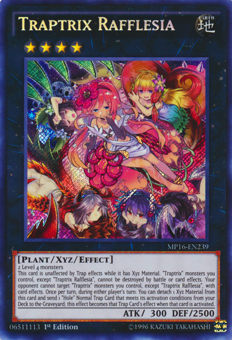 Traptrix Rafflesia [MP16-EN239] Secret Rare 