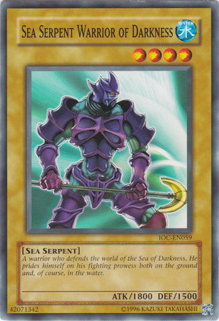 Sea Serpent Warrior of Darkness [IOC-EN059] Common 