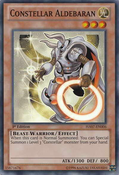 Constellar Aldebaran [HA07-EN006] Super Rare 