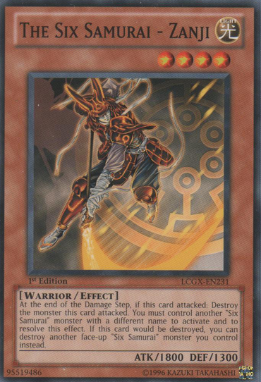The Six Samurai - Zanji [LCGX-EN231] Common 