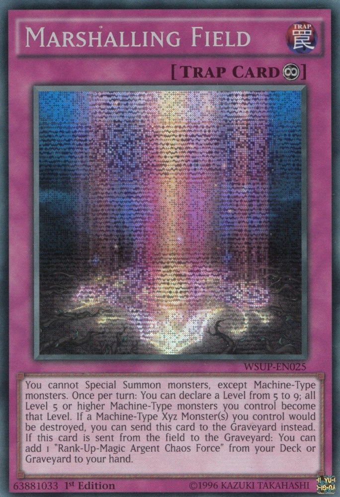 Marshalling Field [WSUP-EN025] Secret Rare 