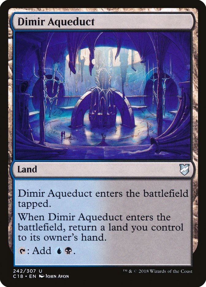 Dimir Aqueduct [Commander 2018] 