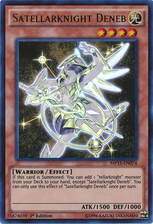 Satellarknight Deneb [MP15-EN074] Ultra Rare 